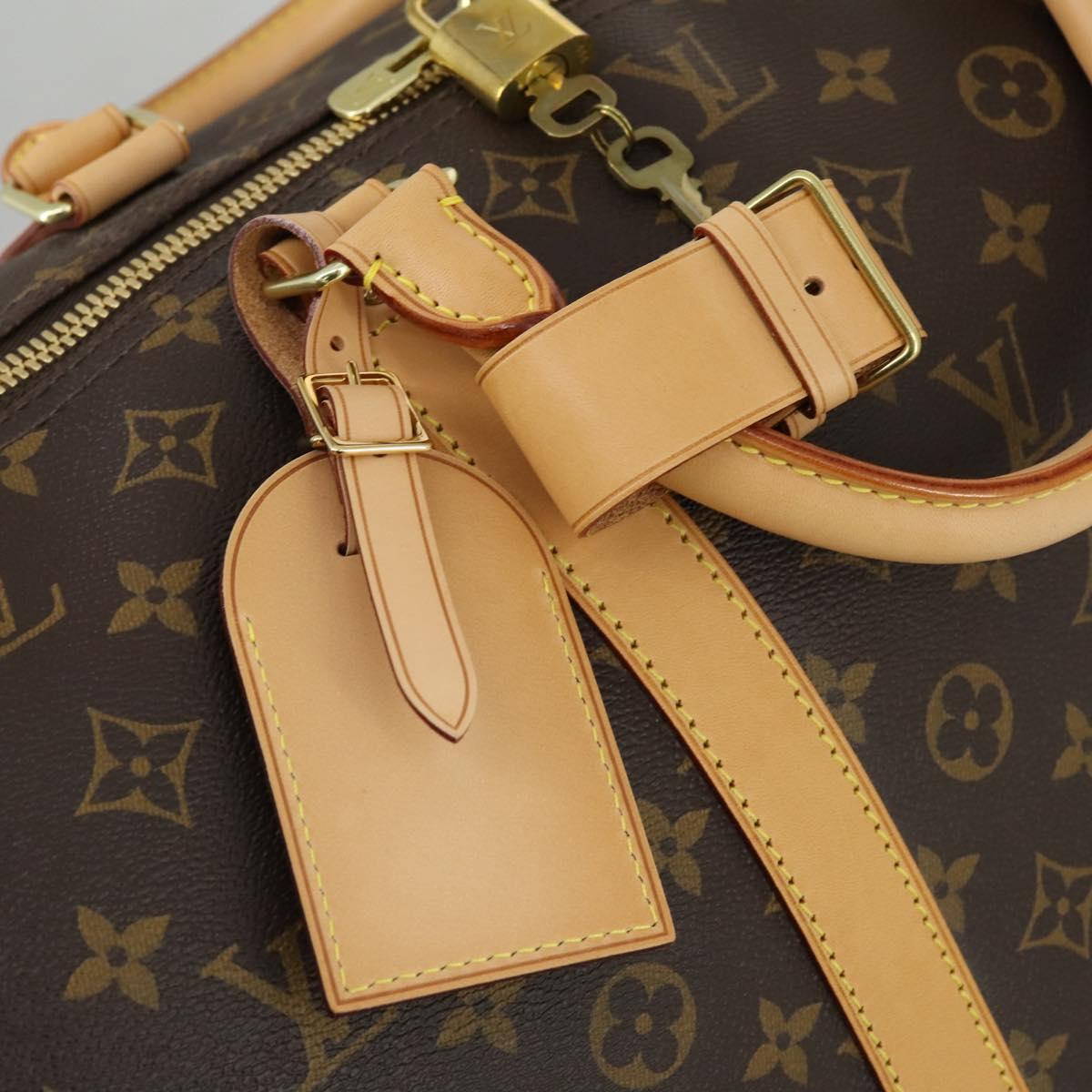 LOUIS VUITTON Monogram Keepall Bandouliere 60 Boston Bag M41412 LV Auth am9895V