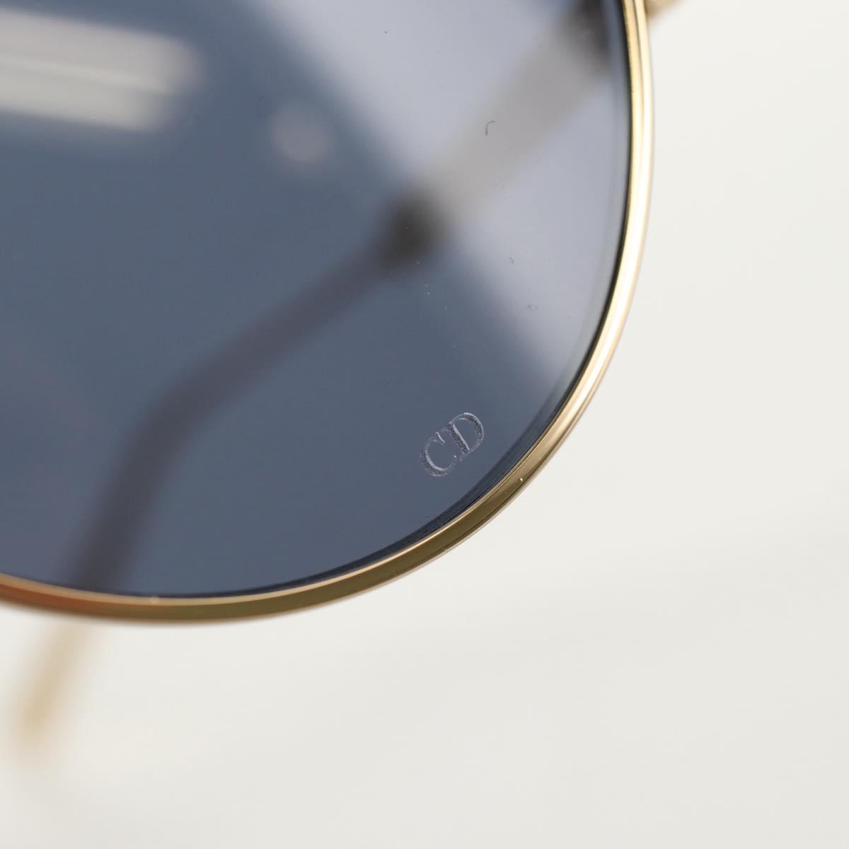Christian Dior Sunglasses metal Gold Auth am9902M