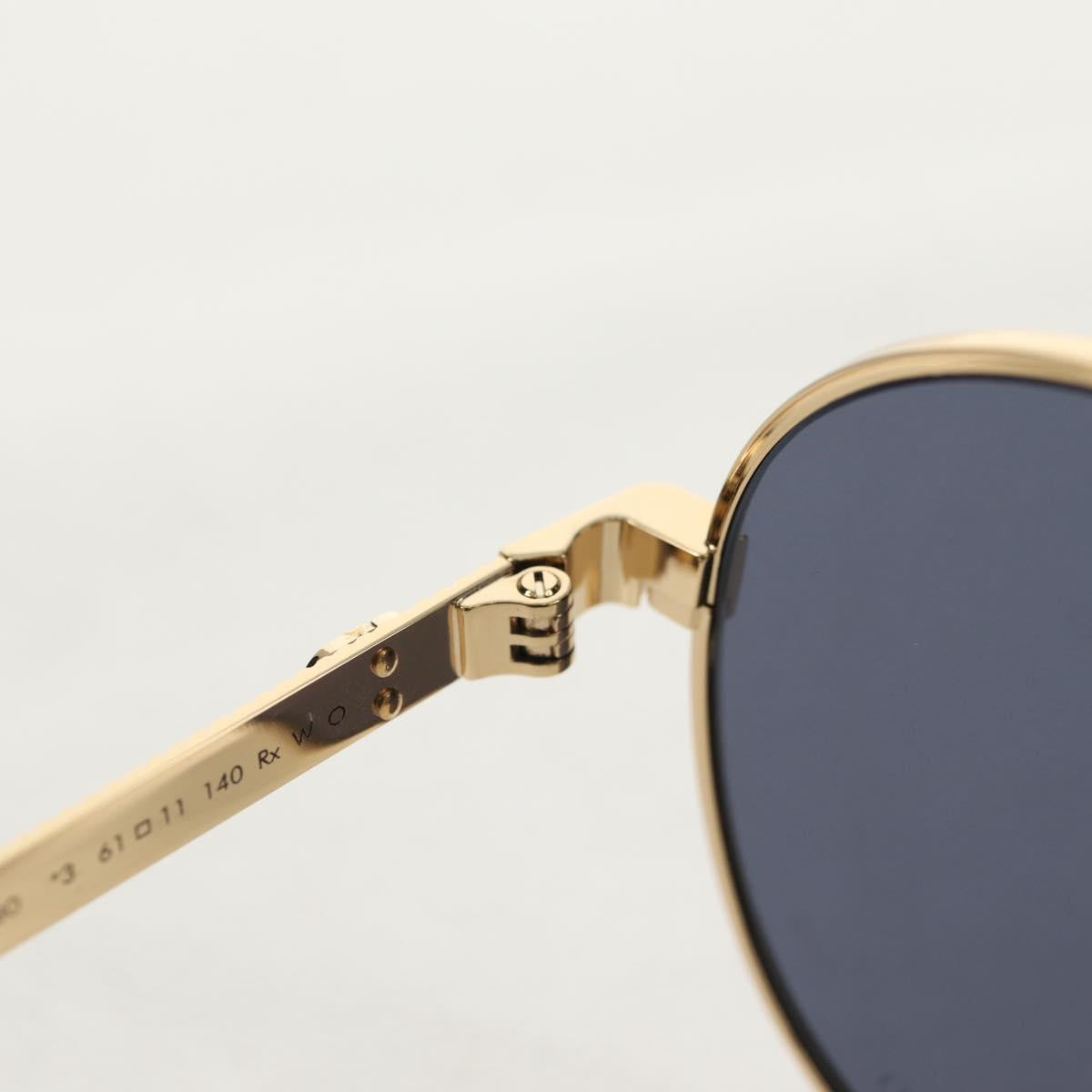 Christian Dior Sunglasses metal Gold Auth am9902M