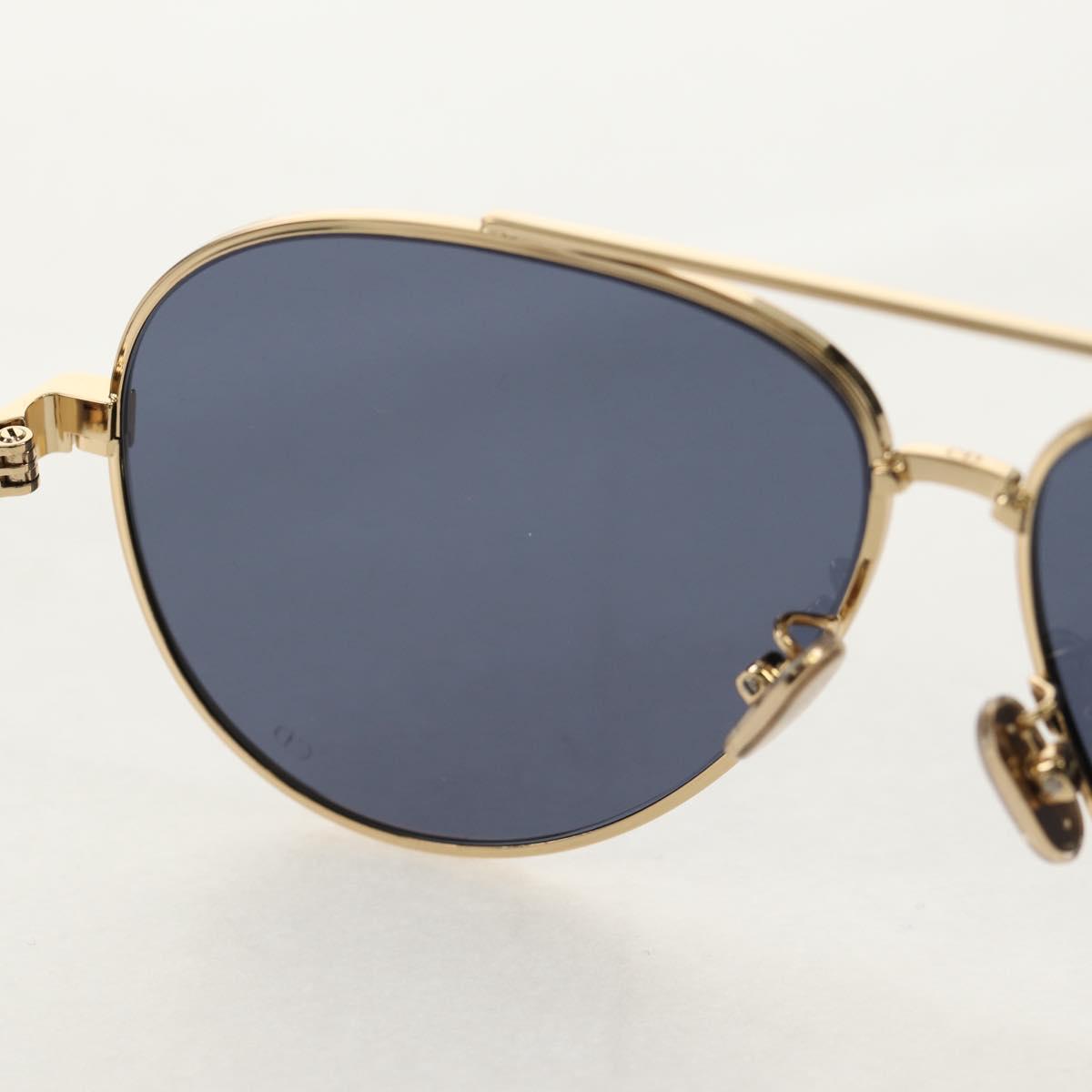 Christian Dior Sunglasses metal Gold Auth am9902M