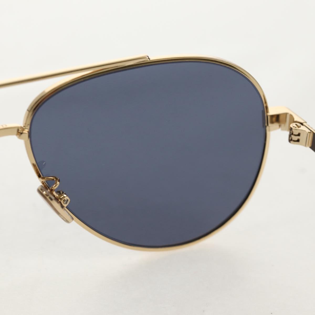 Christian Dior Sunglasses metal Gold Auth am9902M