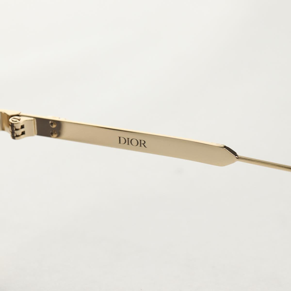 Christian Dior Sunglasses metal Gold Auth am9902M