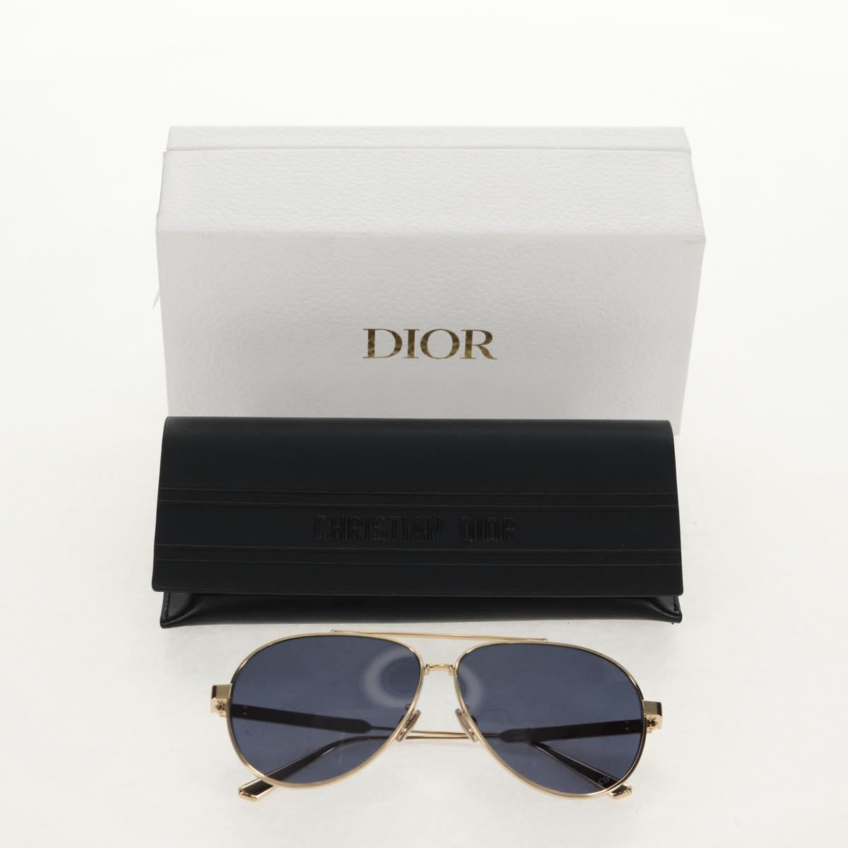 Christian Dior Sunglasses metal Gold Auth am9902M