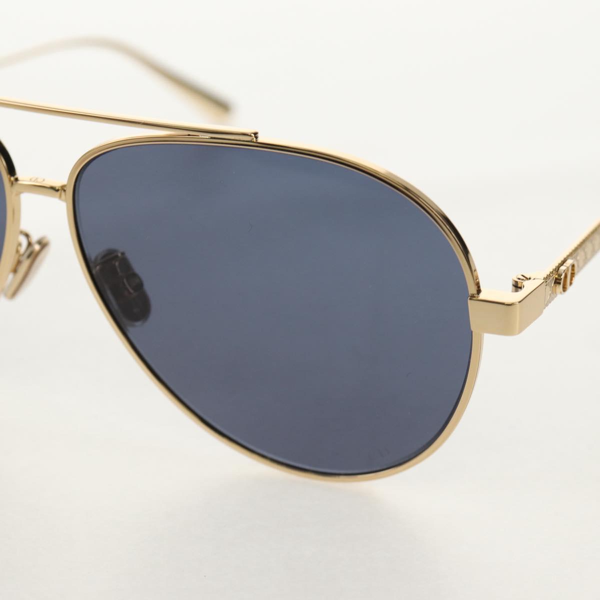 Christian Dior Sunglasses metal Gold Auth am9902M