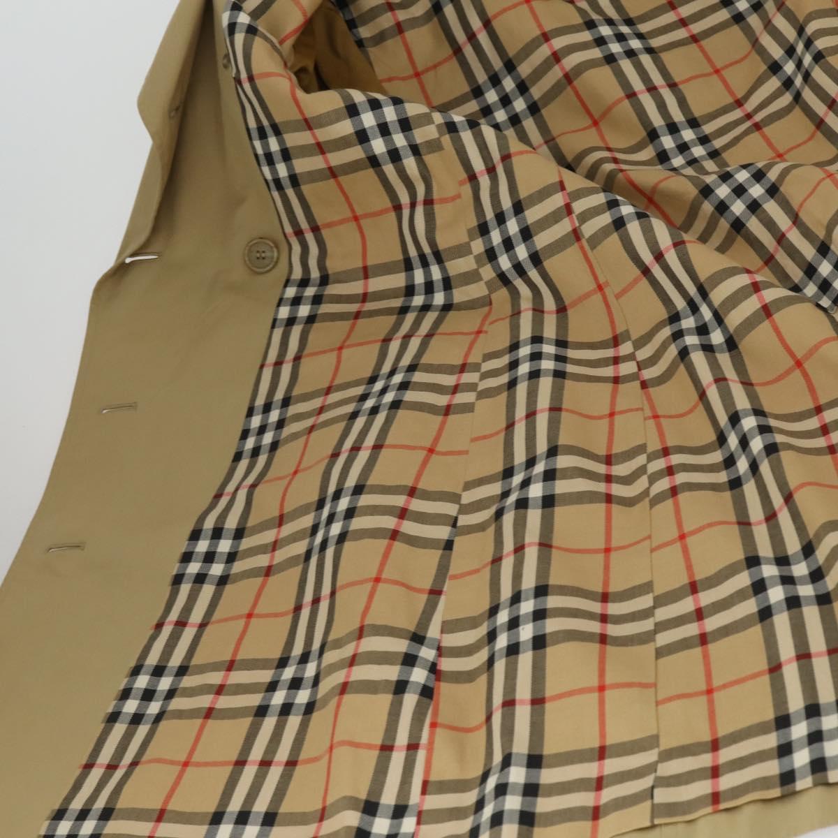Burberrys Trench Coat Cotton M Beige Auth am9904