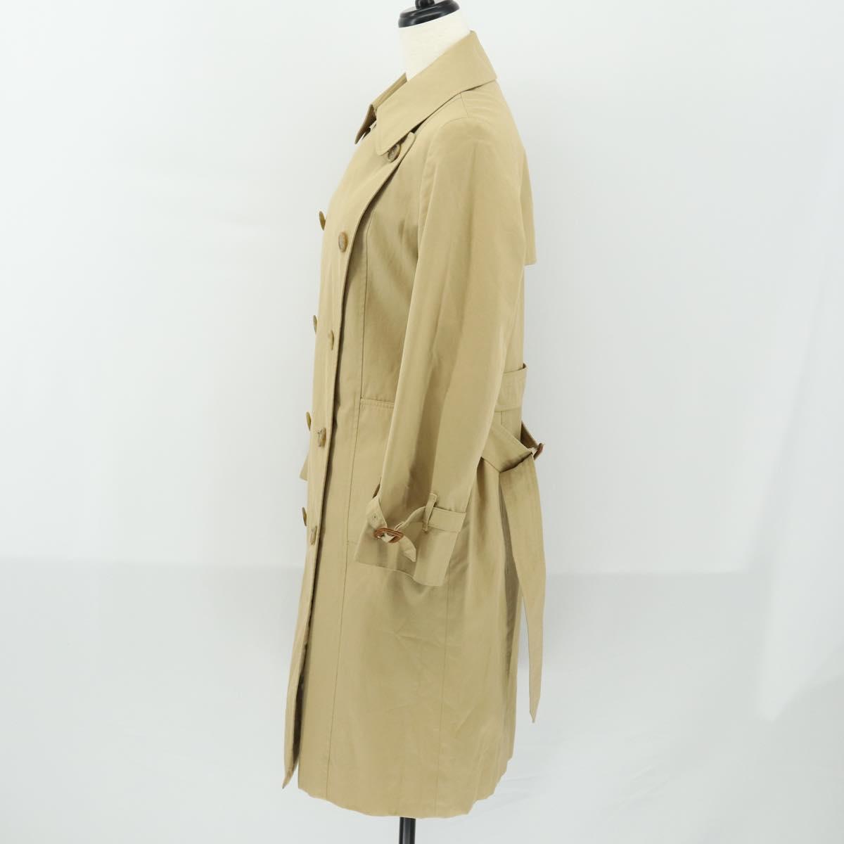 Burberrys Trench Coat Cotton M Beige Auth am9904