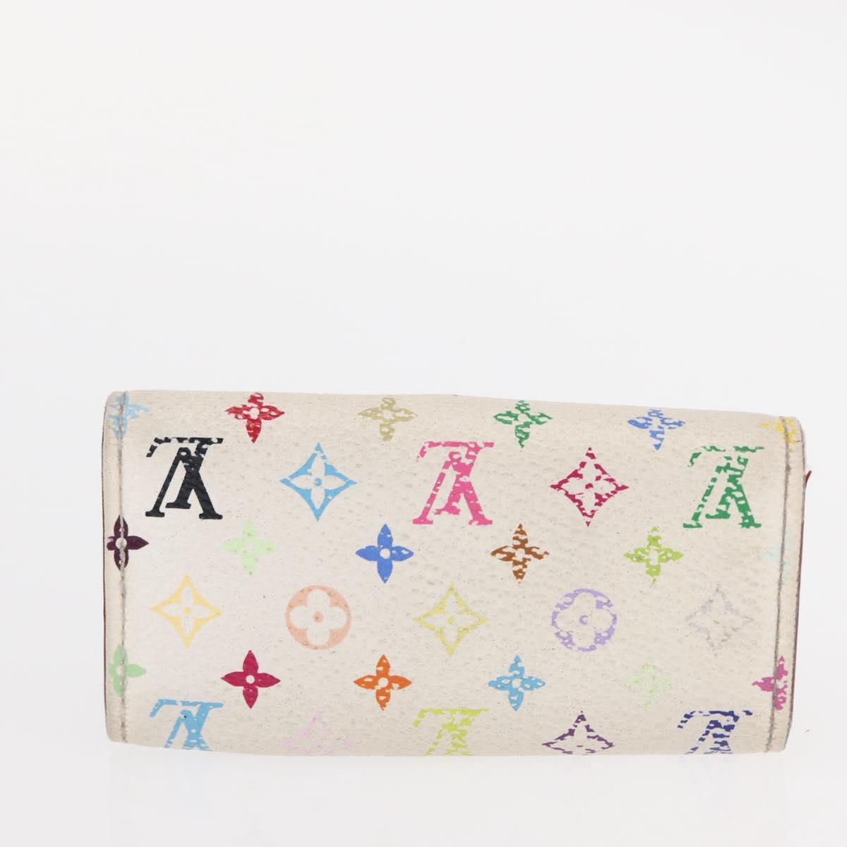 LOUIS VUITTON Zippy Coin Purse Multicles 4 Coin Purse 2 Set White Auth am9908