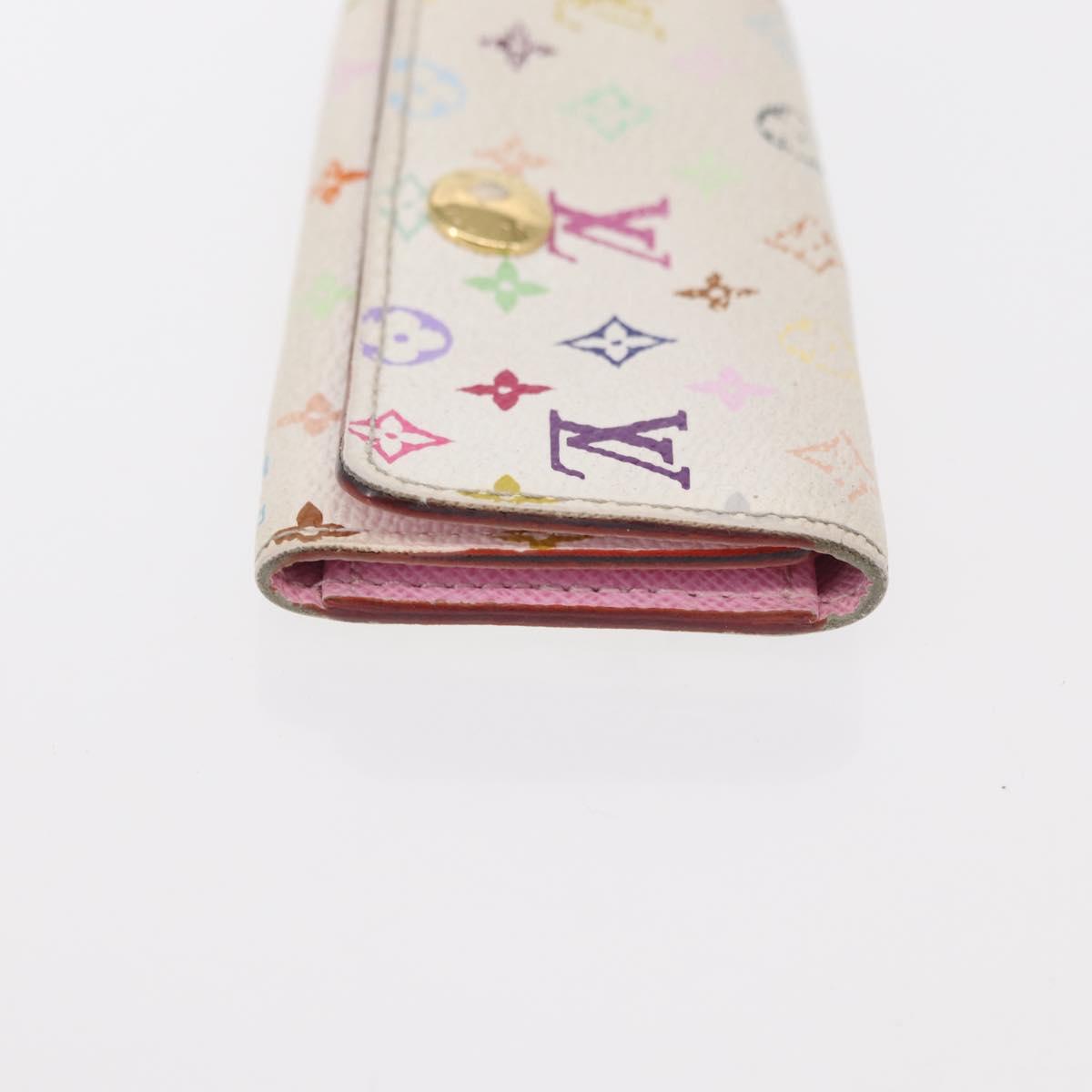 LOUIS VUITTON Zippy Coin Purse Multicles 4 Coin Purse 2 Set White Auth am9908