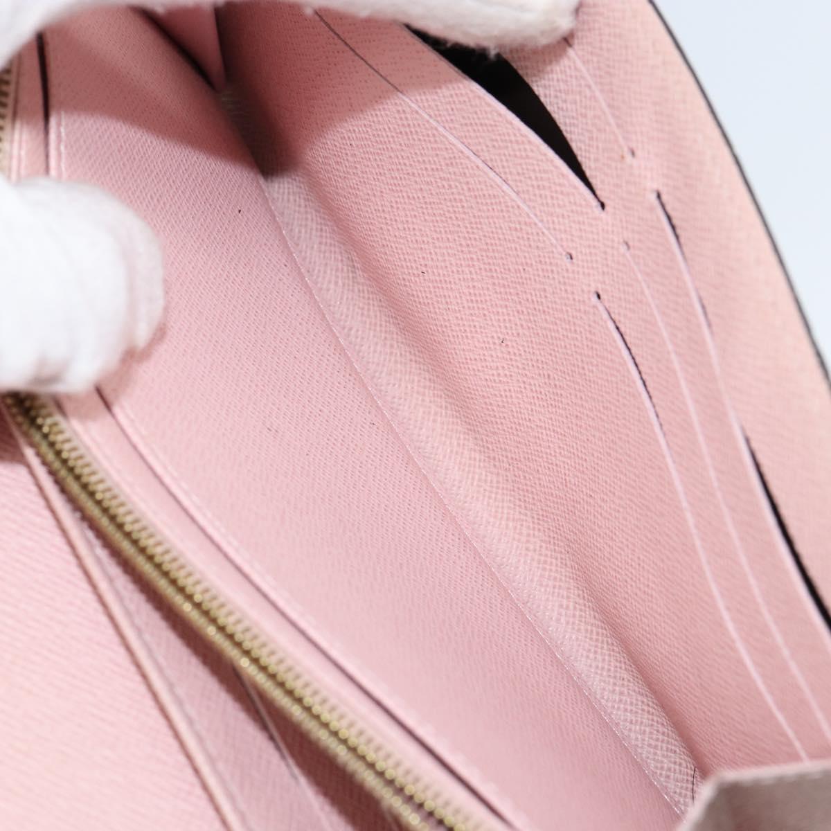 LOUIS VUITTON Damier Ebene Portefeuille Sarah Long Wallet N63209 LV Auth am9916