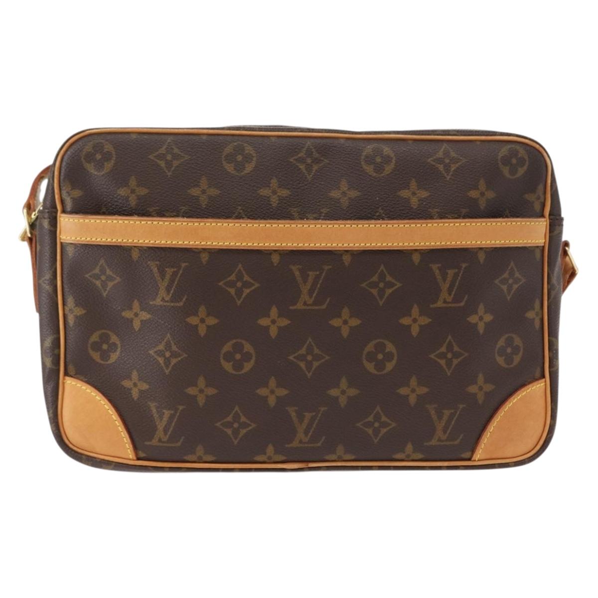 LOUIS VUITTON Monogram Trocadero 30 Shoulder Bag M51272 LV Auth am9930