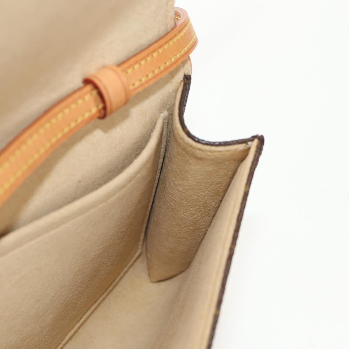 LOUIS VUITTON Monogram Pochette Twin GM Shoulder Bag M51852 LV Auth am9937V