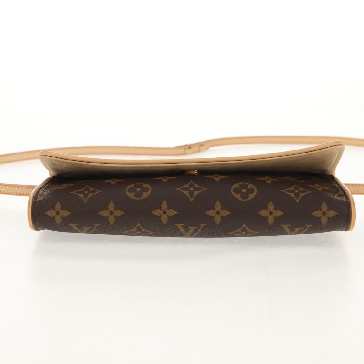 LOUIS VUITTON Monogram Pochette Twin GM Shoulder Bag M51852 LV Auth am9943V