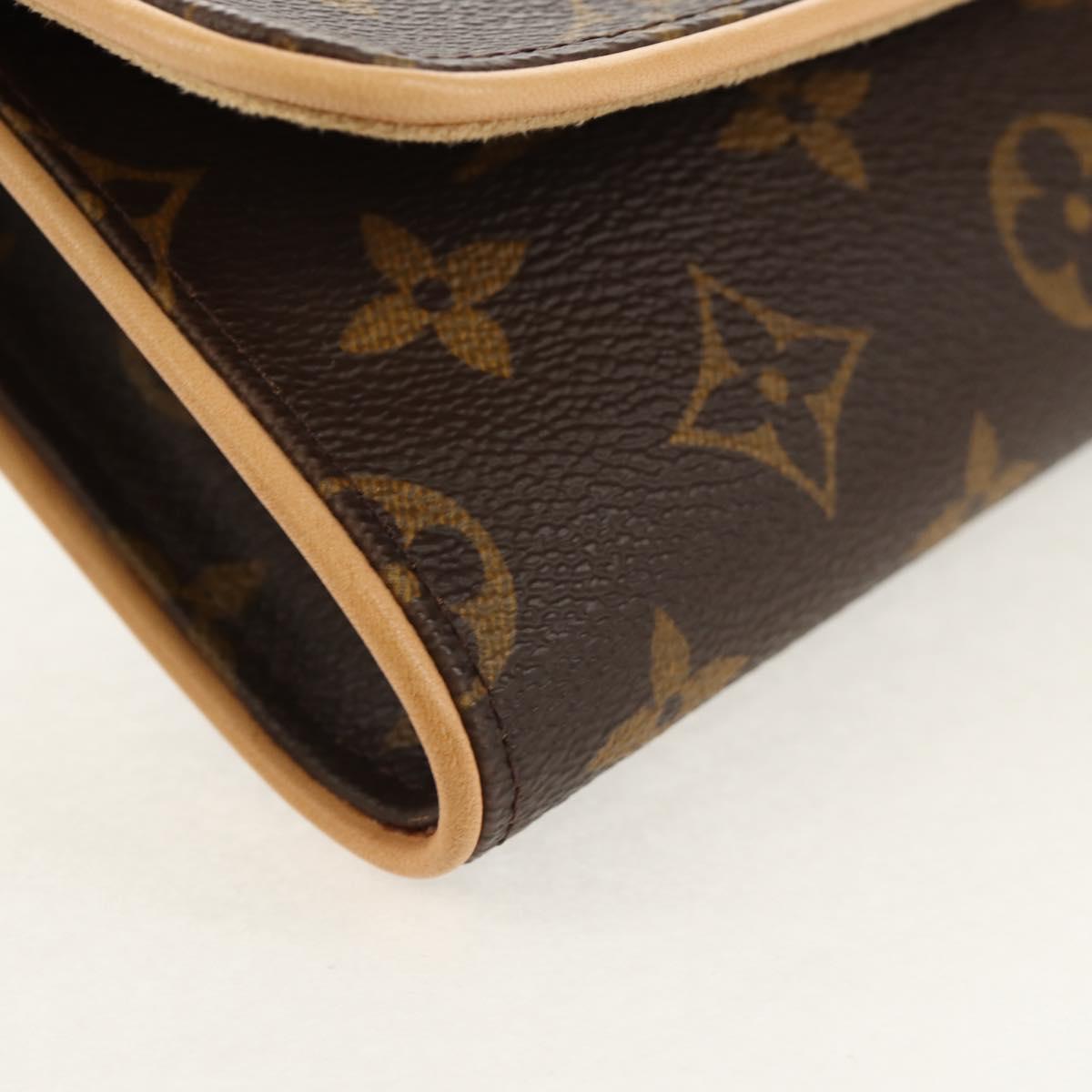 LOUIS VUITTON Monogram Pochette Twin GM Shoulder Bag M51852 LV Auth am9943V