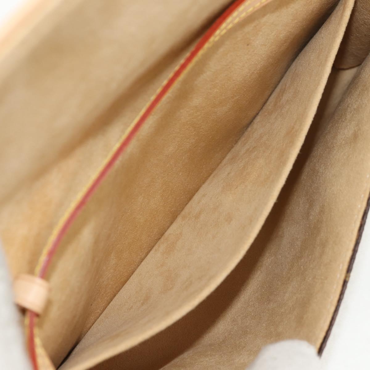 LOUIS VUITTON Monogram Pochette Twin GM Shoulder Bag M51852 LV Auth am9943V