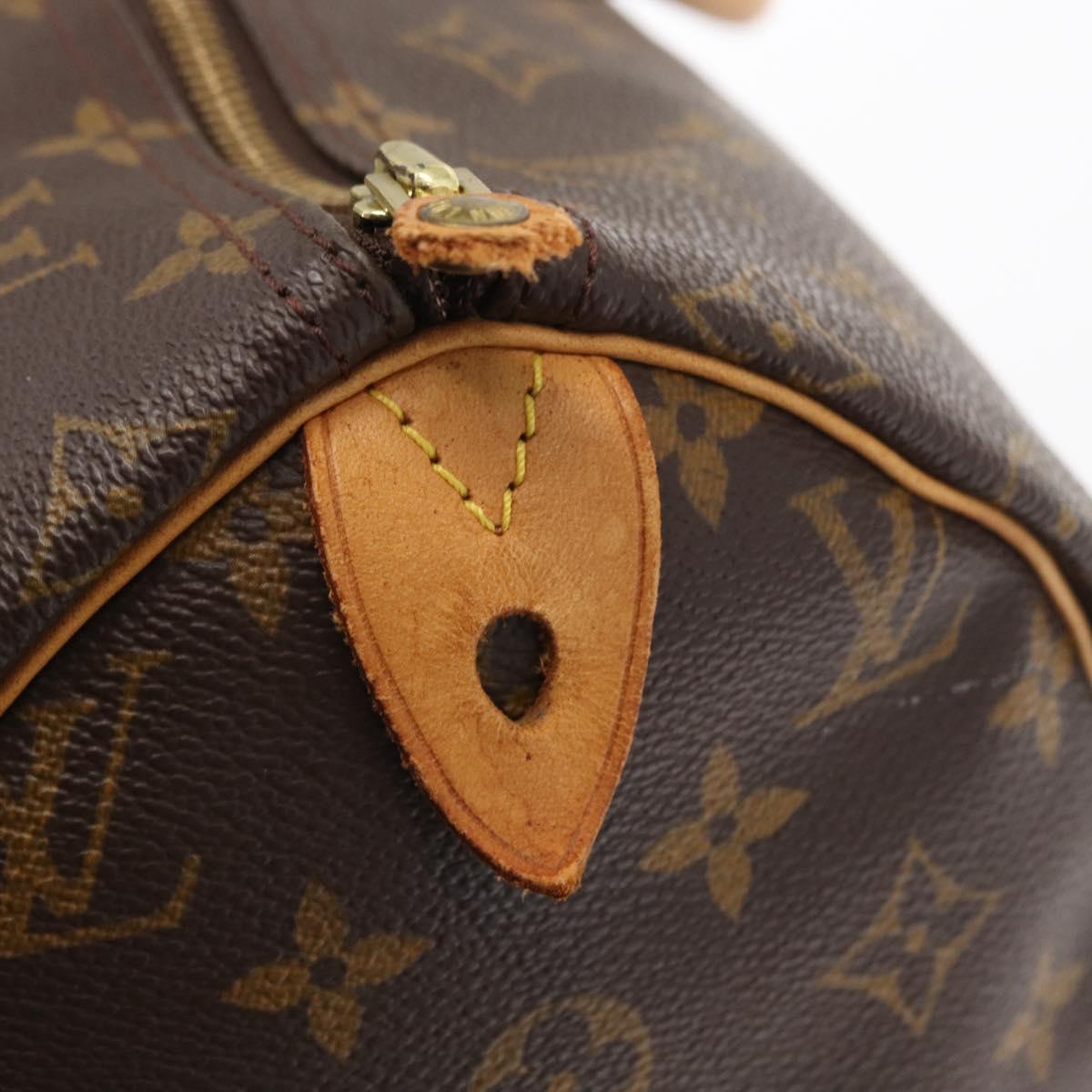 LOUIS VUITTON Monogram Speedy 40 Hand Bag M41522 LV Auth am9964