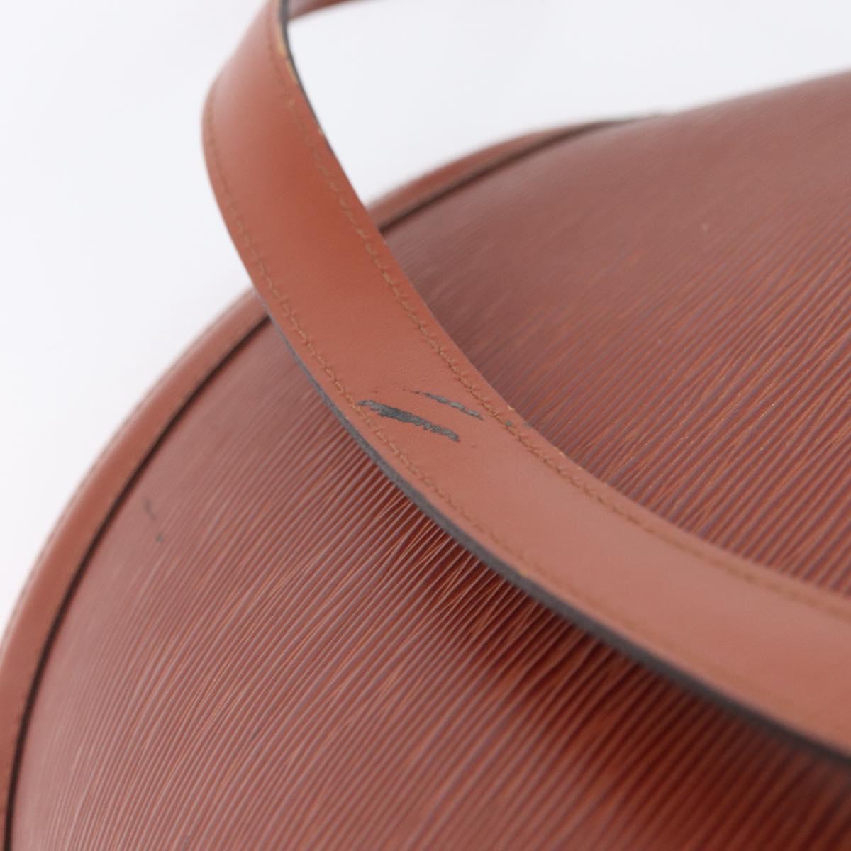 LOUIS VUITTON Epi Saint Jacques Shopping Bag Brown M52263 LV Auth AMZ020A