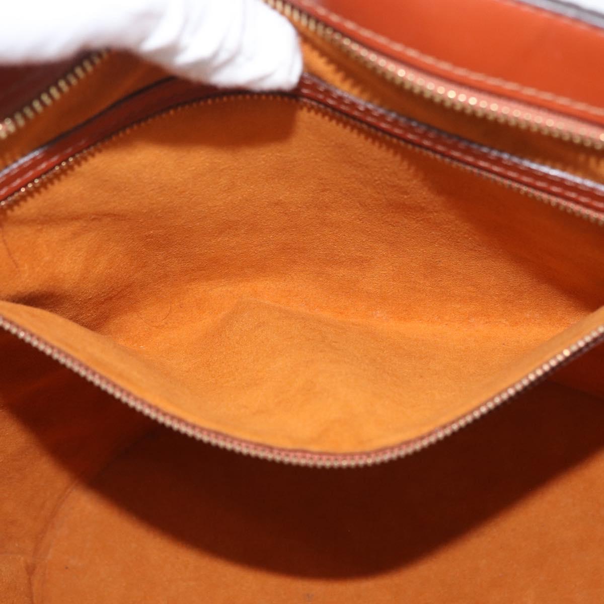 LOUIS VUITTON Epi Saint Jacques Shopping Bag Brown M52263 LV Auth AMZ020A
