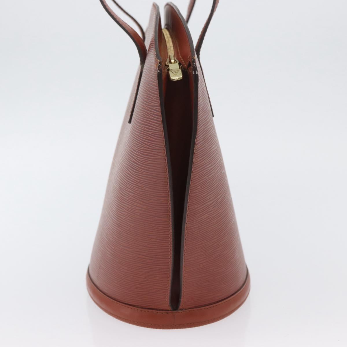 LOUIS VUITTON Epi Saint Jacques Shopping Bag Brown M52263 LV Auth AMZ020A