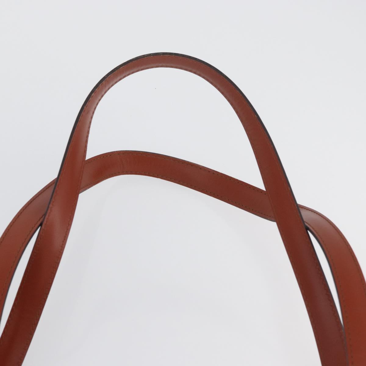 LOUIS VUITTON Epi Saint Jacques Shopping Bag Brown M52263 LV Auth AMZ020A