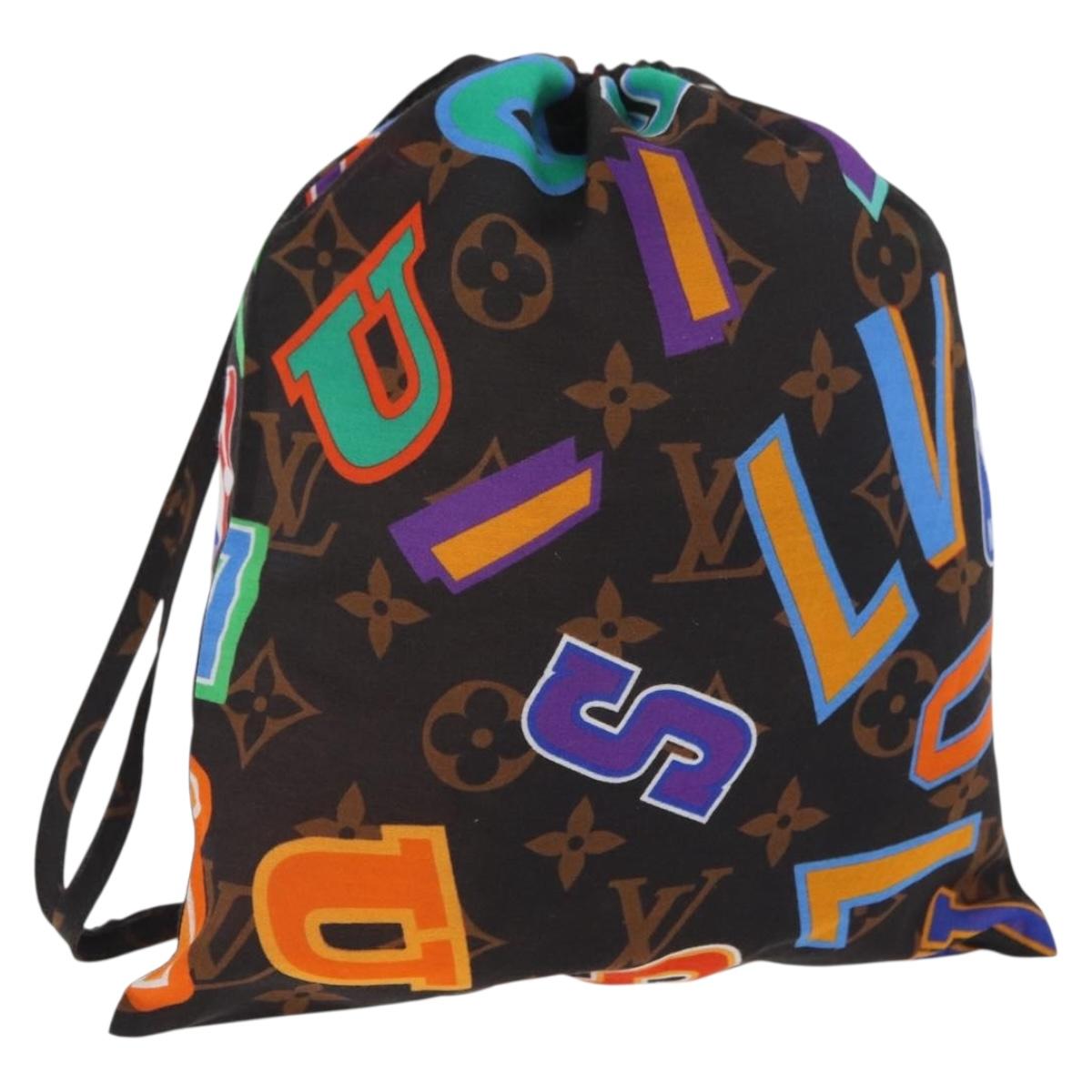 LOUIS VUITTON Monogram Pouch NBA Collaboration MP3031 LV Auth AMZ029SAM