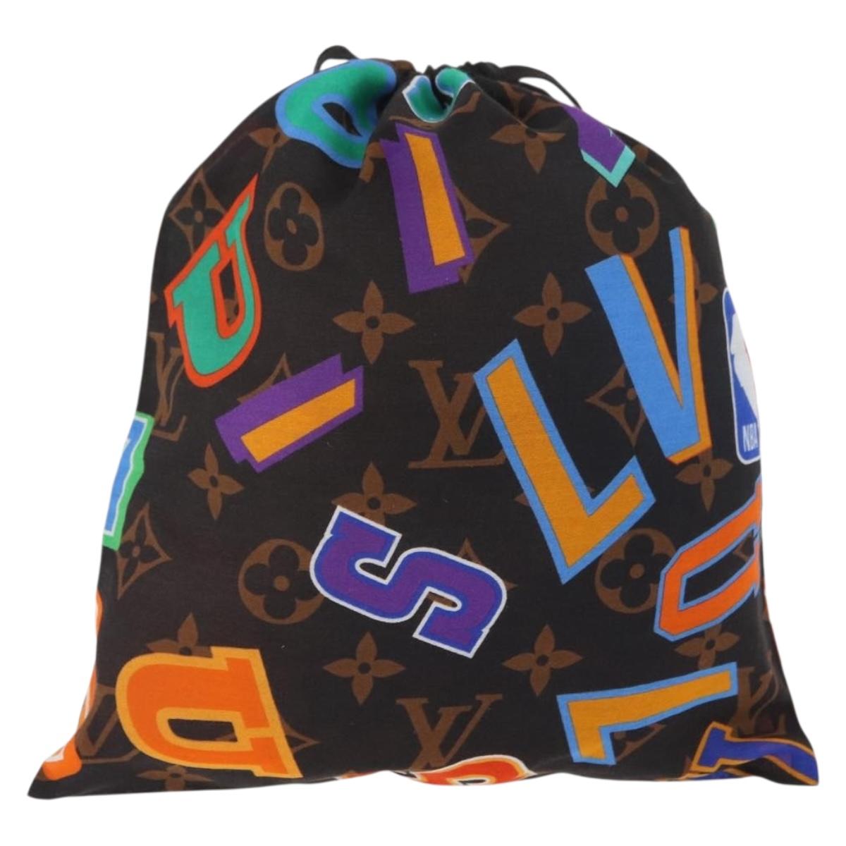 LOUIS VUITTON Monogram Pouch NBA Collaboration MP3031 LV Auth AMZ029SAM