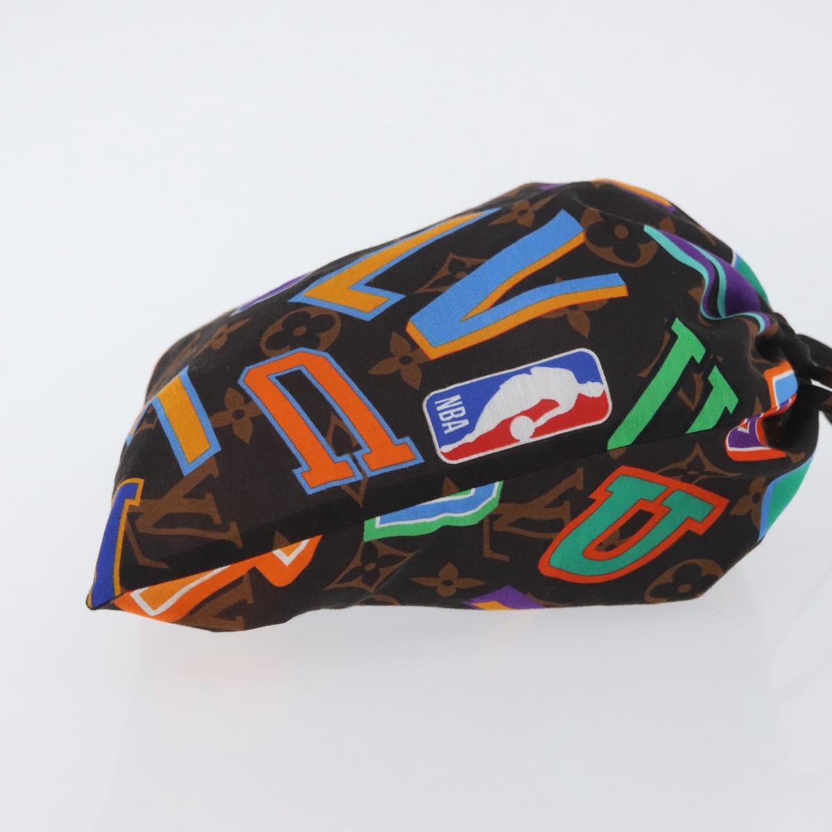 LOUIS VUITTON Monogram Pouch NBA Collaboration MP3031 LV Auth AMZ029SAM