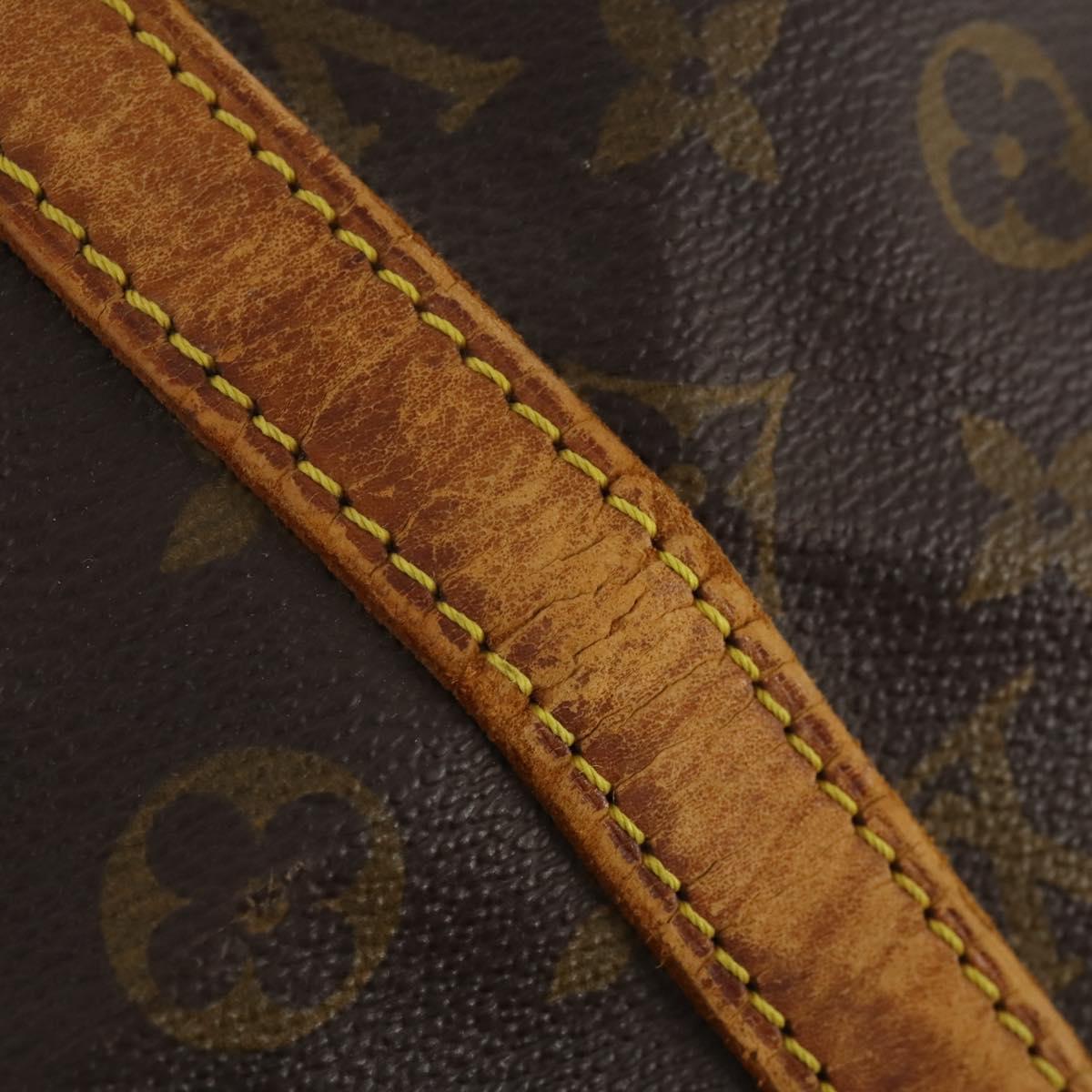 LOUIS VUITTON Monogram Sac Souple 35 Boston Bag M41626 LV Auth AMZ042