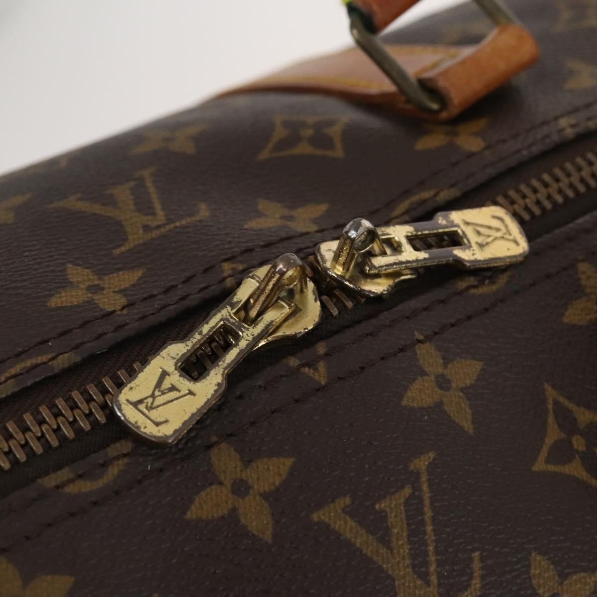 LOUIS VUITTON Monogram Keepall Bandouliere 60 Boston Bag M41412 LV Auth AMZ045