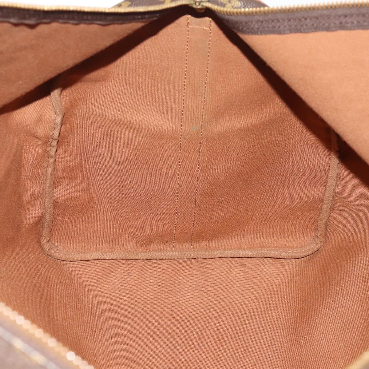 LOUIS VUITTON Monogram Keepall Bandouliere 60 Boston Bag M41412 LV Auth AMZ045