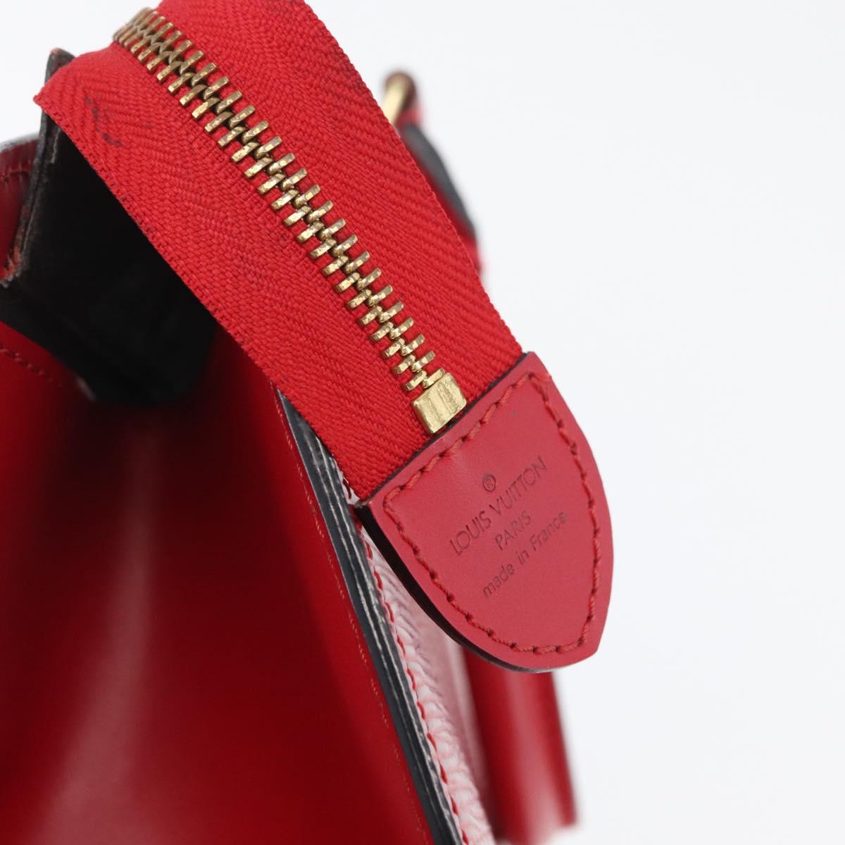 LOUIS VUITTON Epi Riviera Hand Bag Red M48187 LV Auth AMZ061