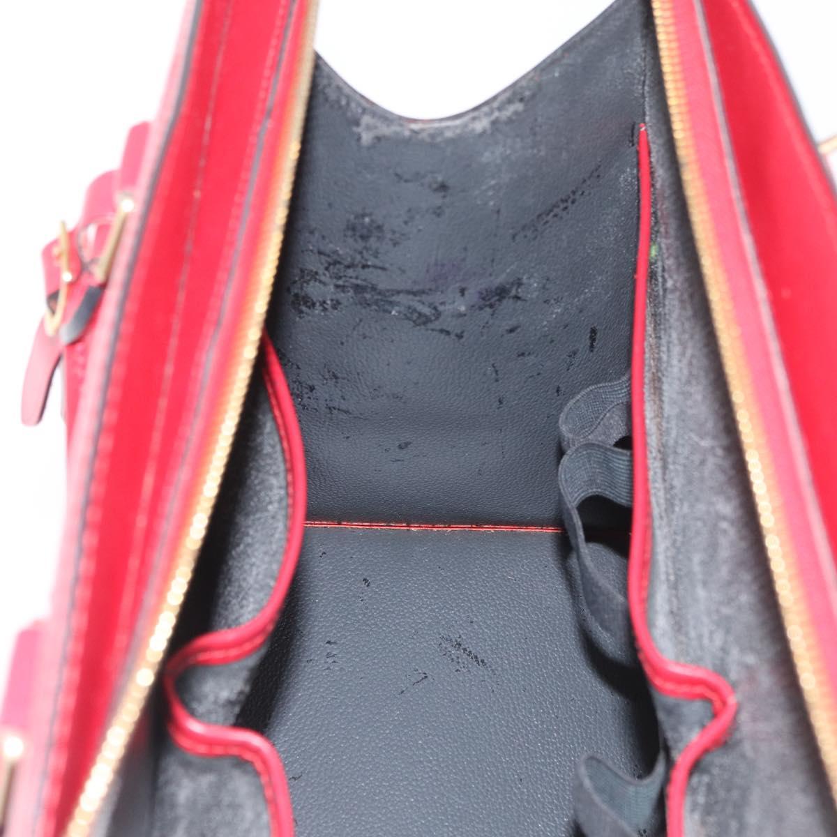 LOUIS VUITTON Epi Riviera Hand Bag Red M48187 LV Auth AMZ061