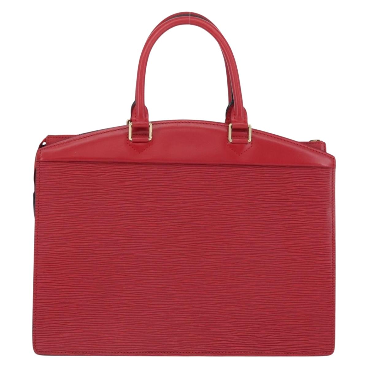 LOUIS VUITTON Epi Riviera Hand Bag Red M48187 LV Auth AMZ061