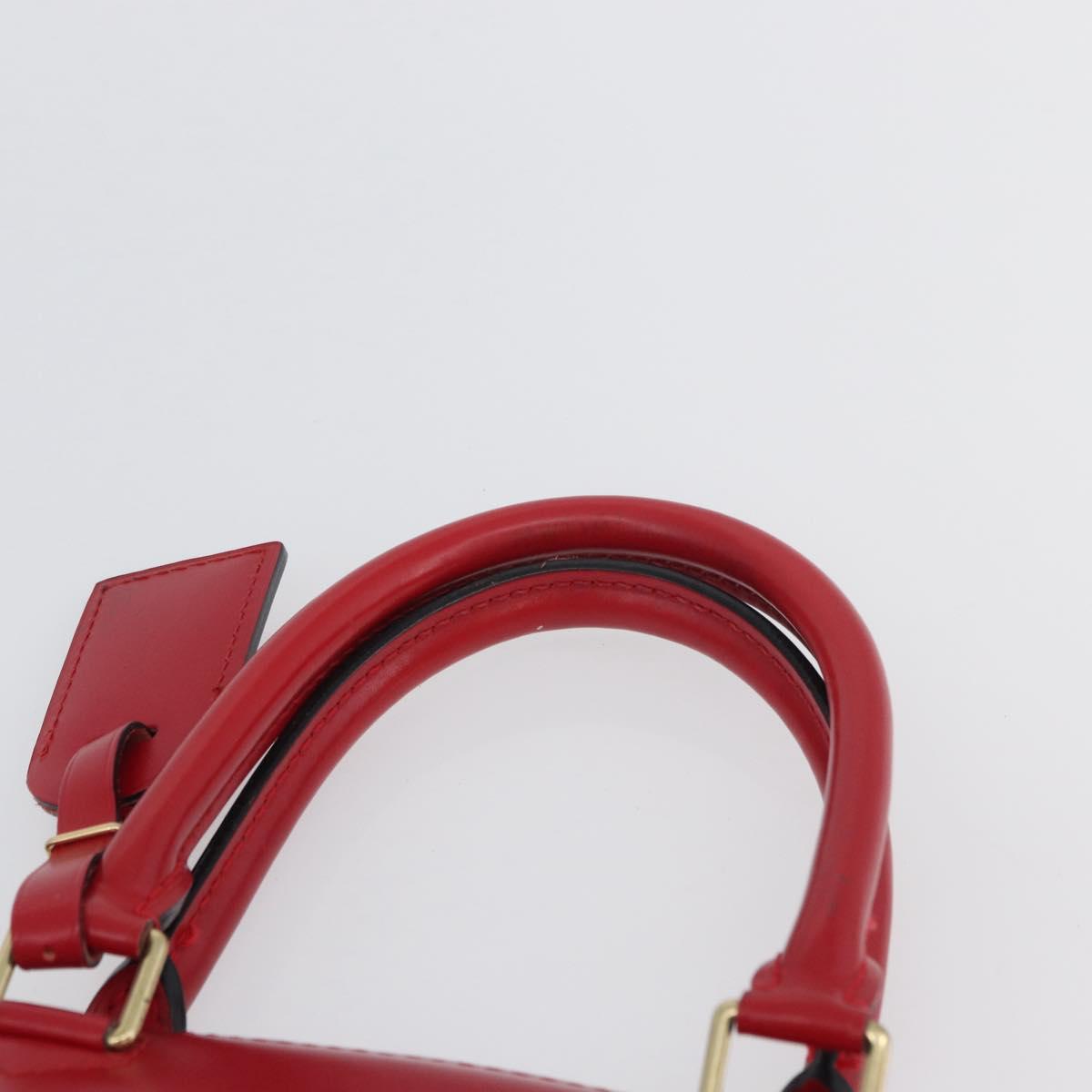 LOUIS VUITTON Epi Riviera Hand Bag Red M48187 LV Auth AMZ061