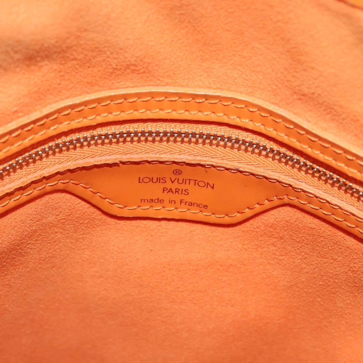 LOUIS VUITTON Epi Bucket PM Shoulder Bag Orange Mandarin M5899H LV Auth AMZ076A