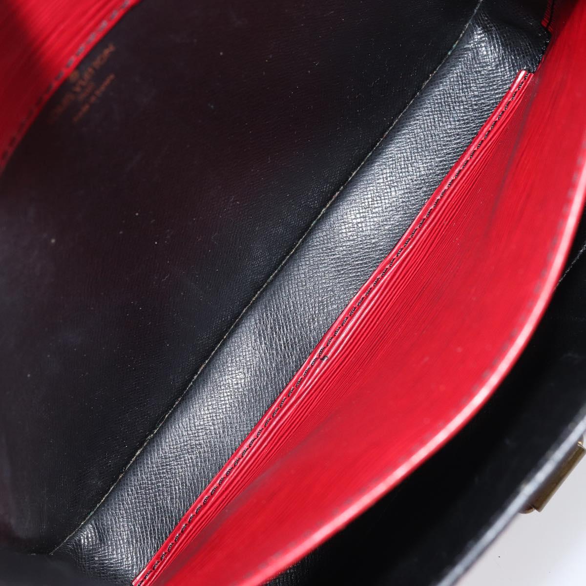 LOUIS VUITTON Epi Cartesier MM Shoulder Bag Red M52247 LV Auth AMZ097