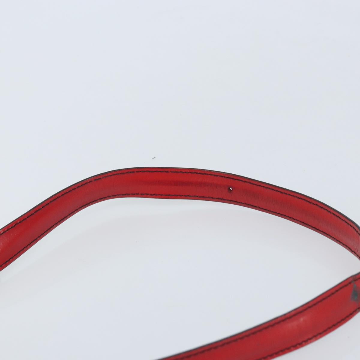 LOUIS VUITTON Epi Cartesier MM Shoulder Bag Red M52247 LV Auth AMZ097