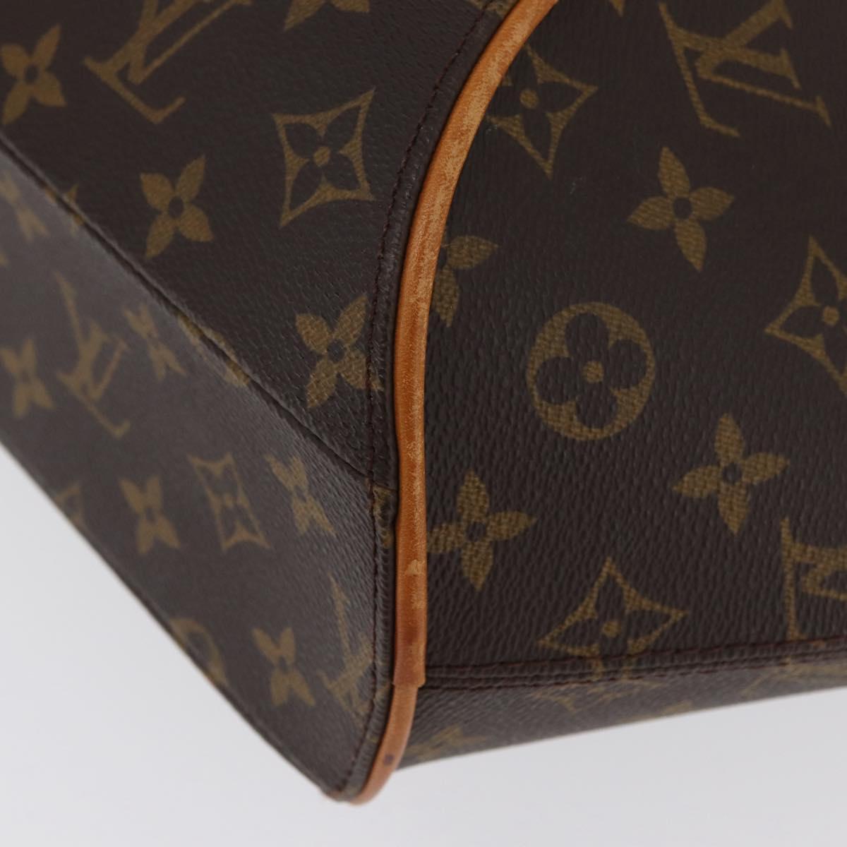 LOUIS VUITTON Monogram Ellipse MM Hand Bag M51126 LV Auth AMZ105A