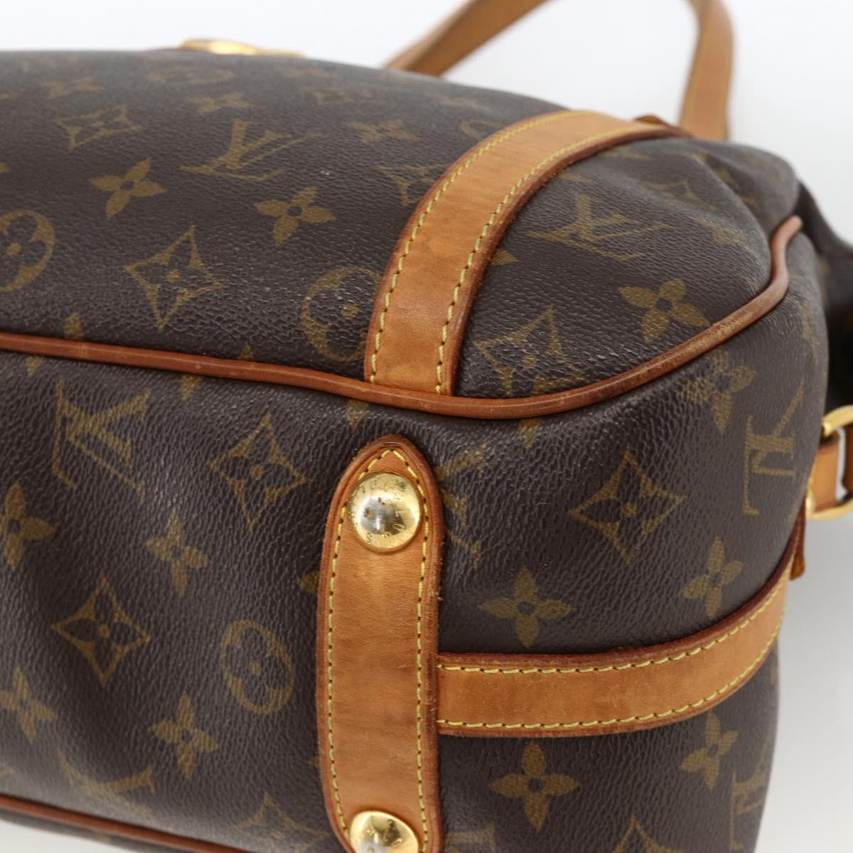 LOUIS VUITTON Monogram Stresa PM Tote Bag N42220 LV Auth AMZ119