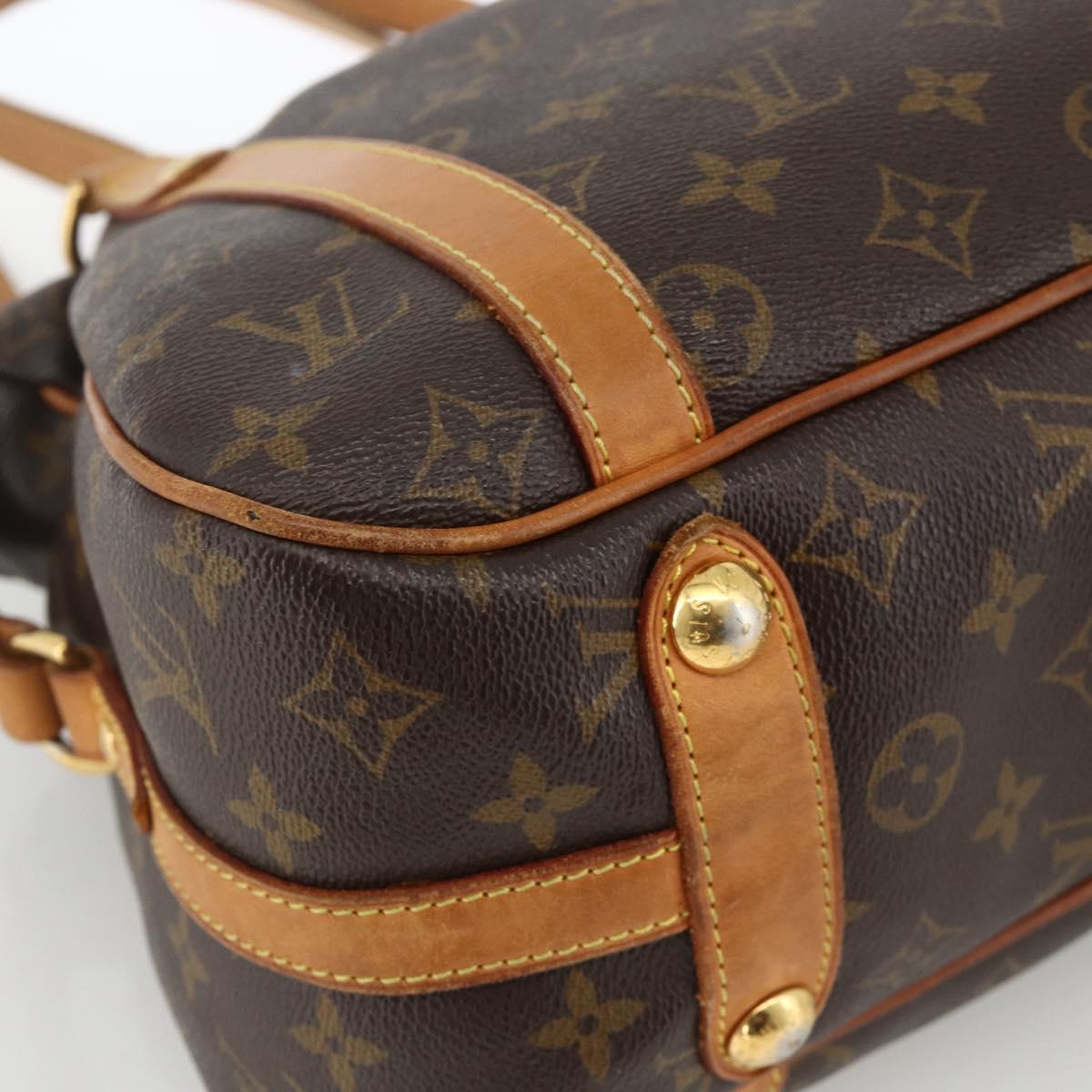 LOUIS VUITTON Monogram Stresa PM Tote Bag N42220 LV Auth AMZ119