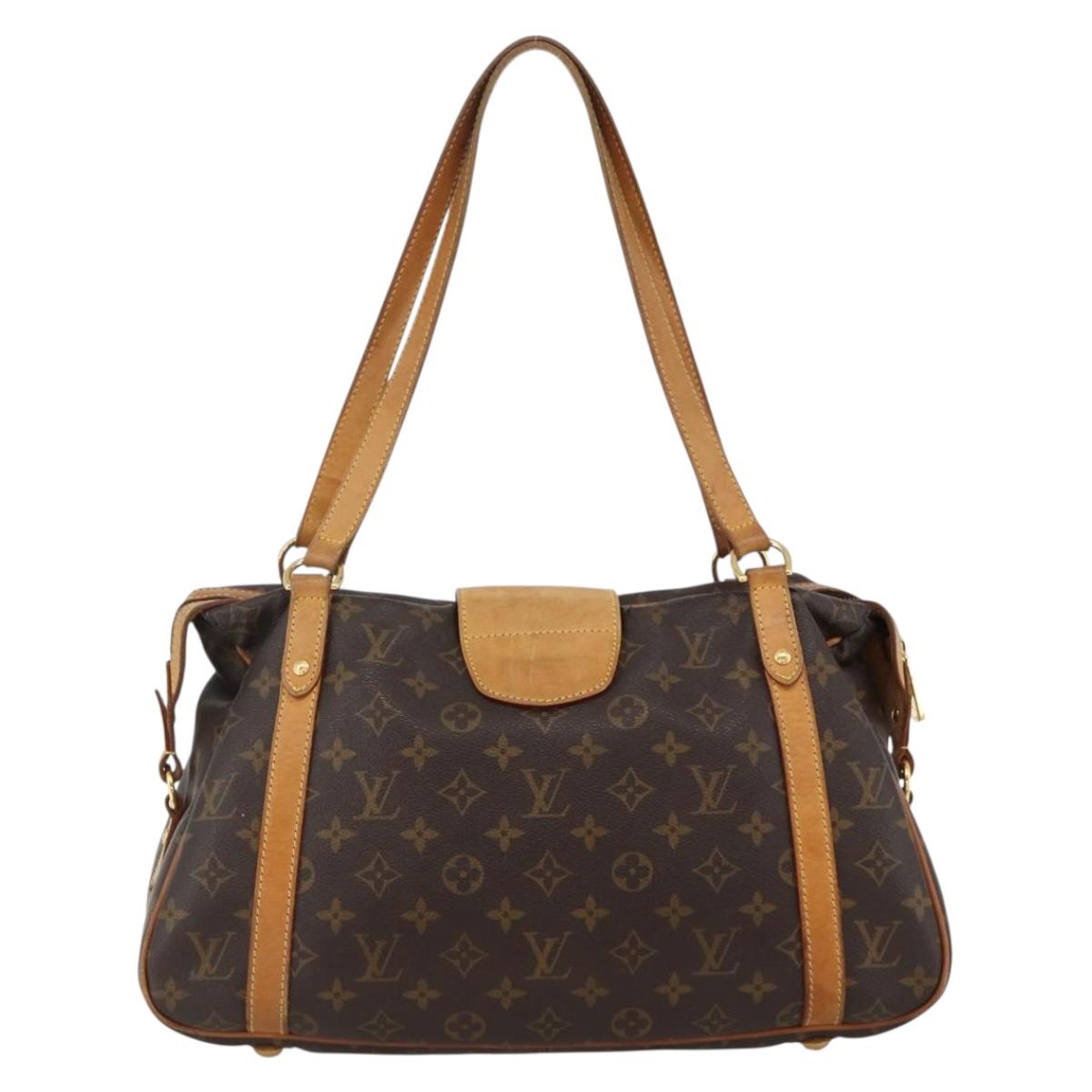 LOUIS VUITTON Monogram Stresa PM Tote Bag N42220 LV Auth AMZ119