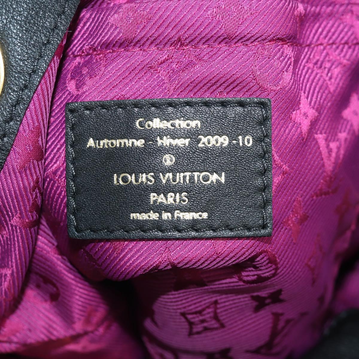 LOUIS VUITTON Monogram Noe Hiver Hand Bag Red WS7365 LV Auth AMZ134SM