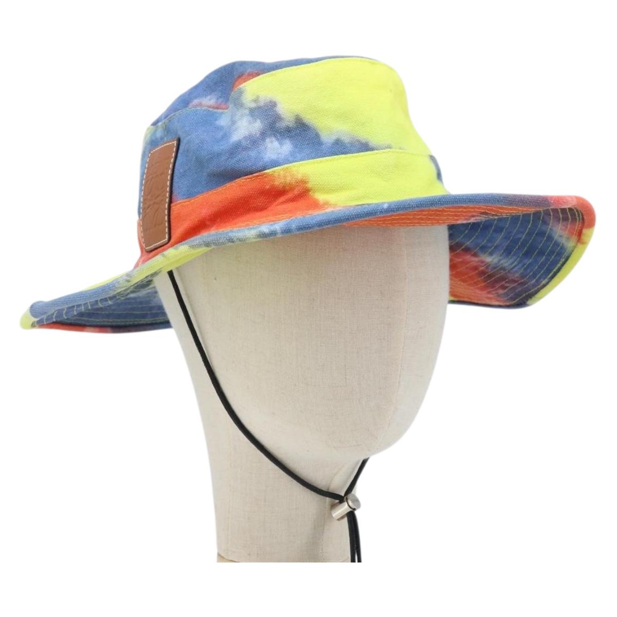 LOEWE Hat cotton Multicolor Auth AMZ141A