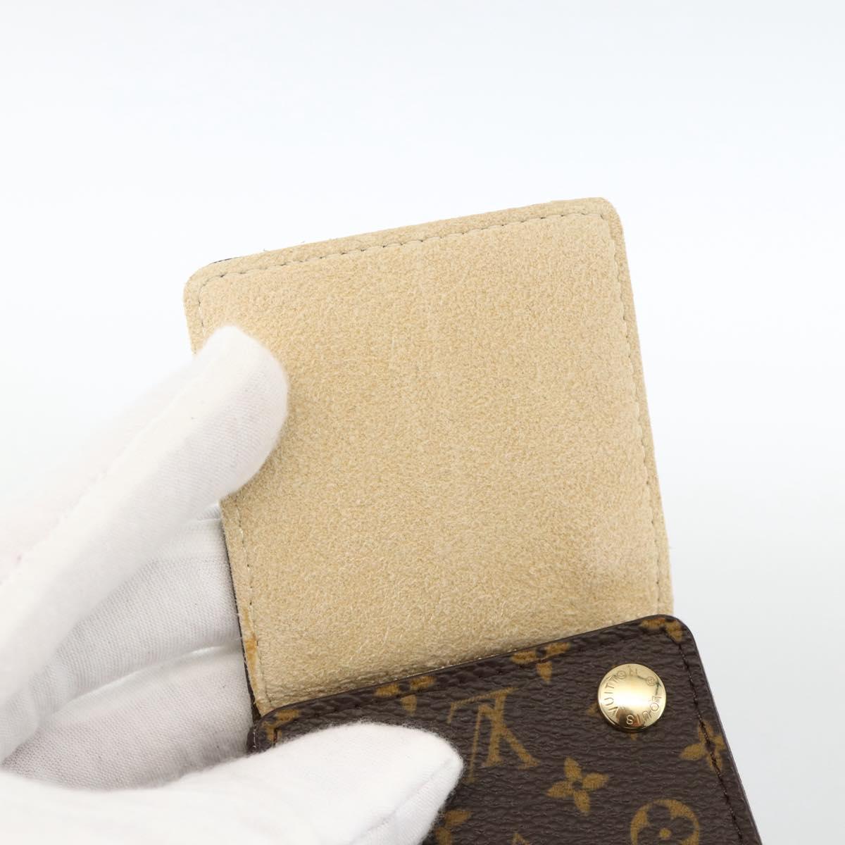LOUIS VUITTON Monogram Jewelry case Jewelry Box LV Auth AMZ185A