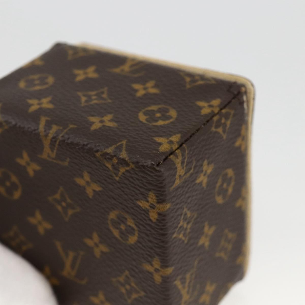 LOUIS VUITTON Monogram Jewelry case Jewelry Box LV Auth AMZ185A