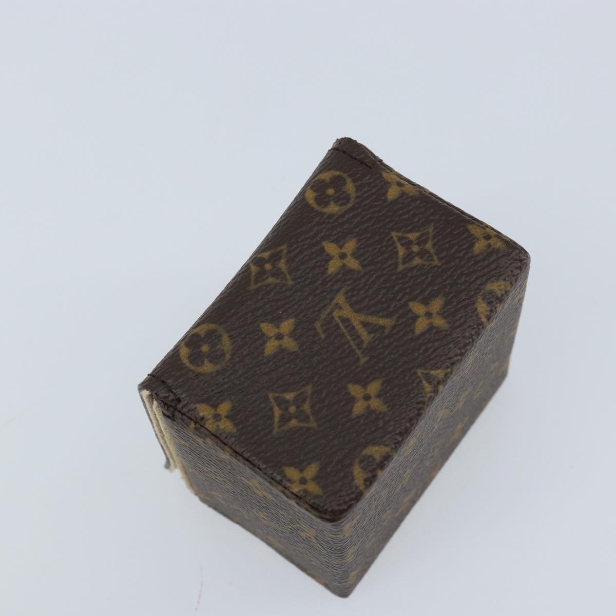 LOUIS VUITTON Monogram Jewelry case Jewelry Box LV Auth AMZ186A