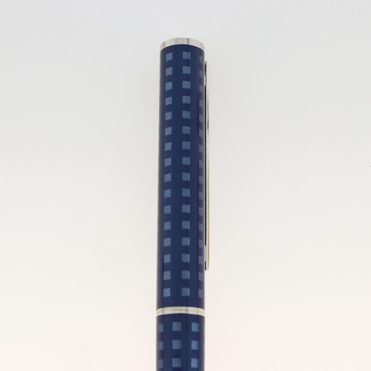LOUIS VUITTON Jet Rack Pen metal Blue N79155 LV Auth AMZ191A