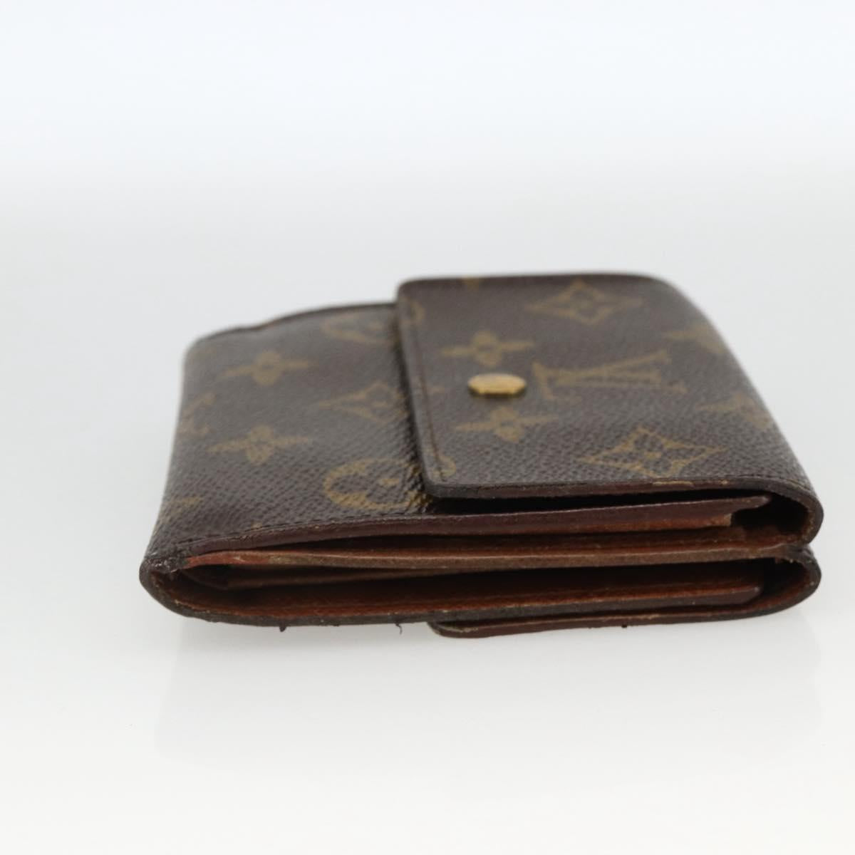 LOUIS VUITTON Monogram Porte Monnaie Bier Cartes Crdit M61652 LV Auth AMZ195A
