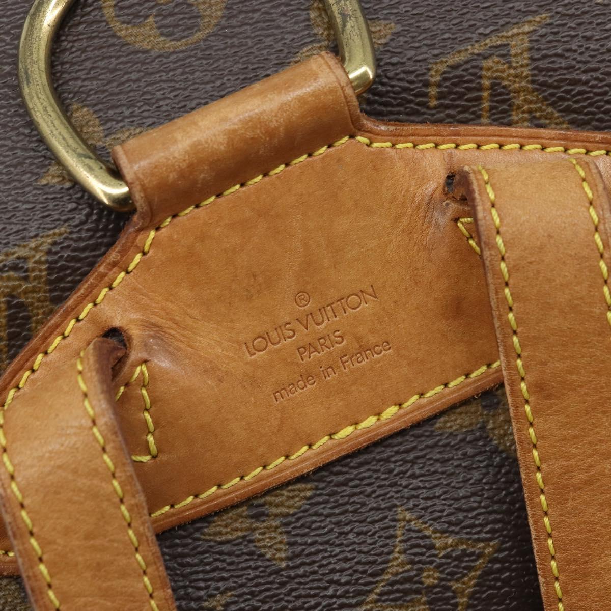 LOUIS VUITTON Monogram Montsouris MM Backpack M51136 LV Auth AMZ303A