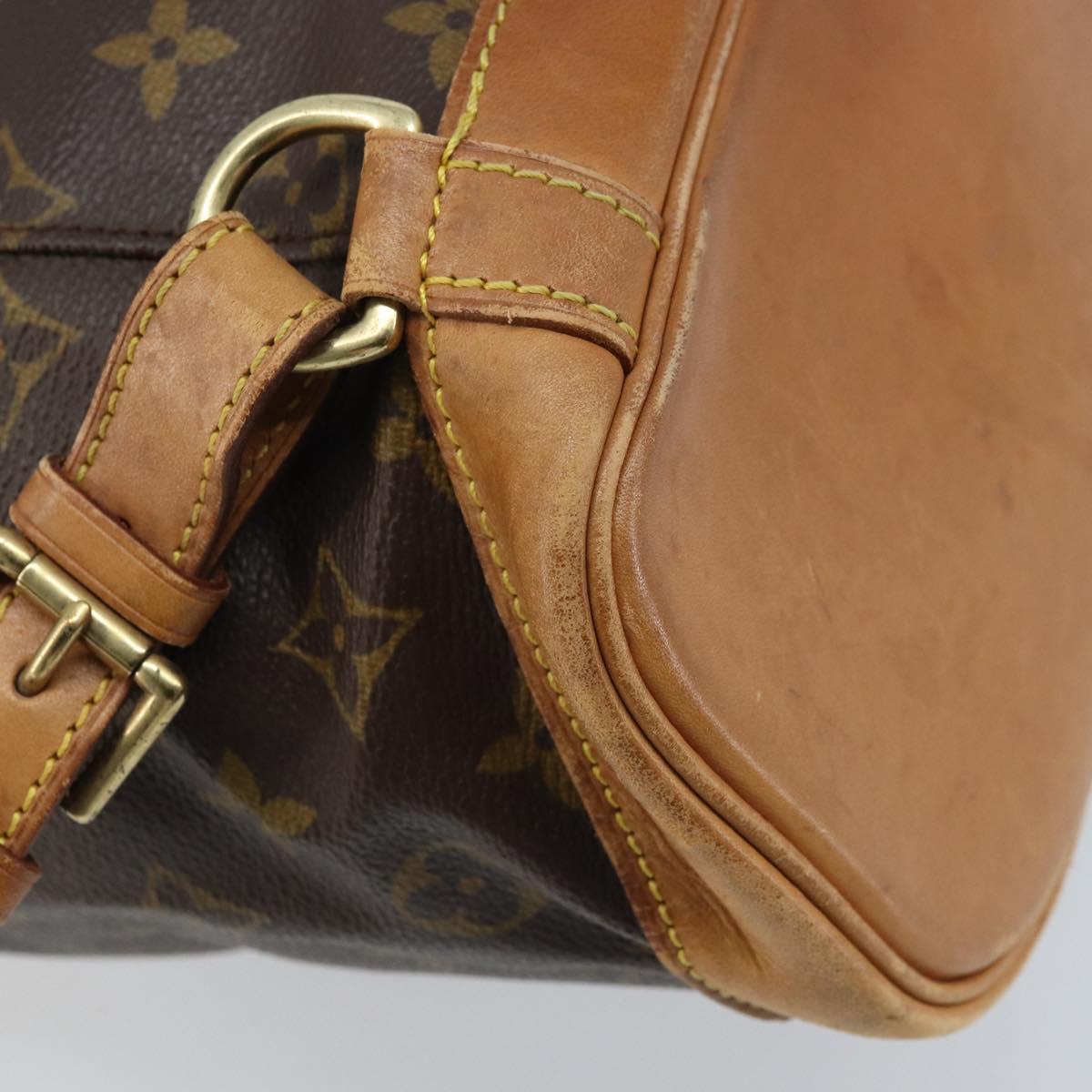LOUIS VUITTON Monogram Montsouris MM Backpack M51136 LV Auth AMZ304