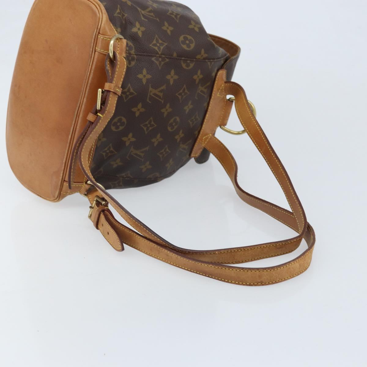 LOUIS VUITTON Monogram Montsouris MM Backpack M51136 LV Auth AMZ304